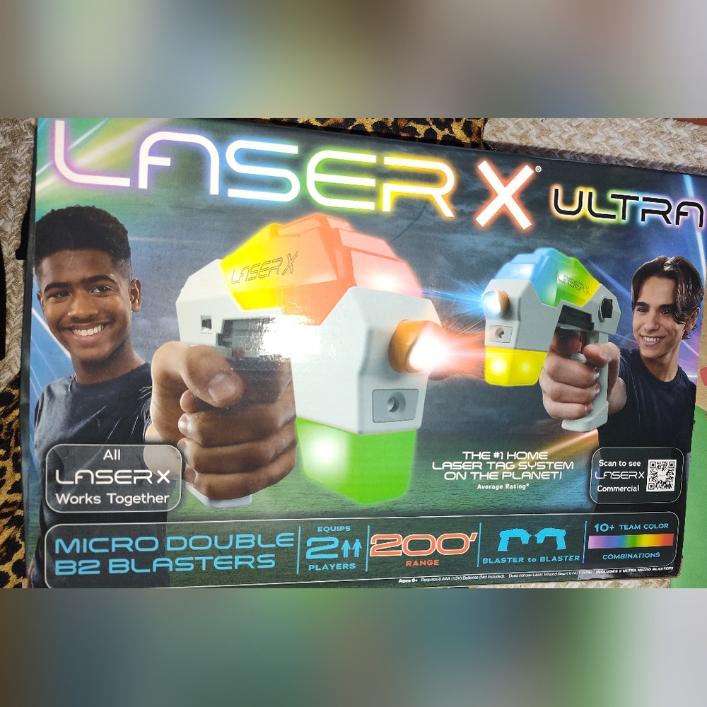 Laser x ultra laser micr double b2 blaster